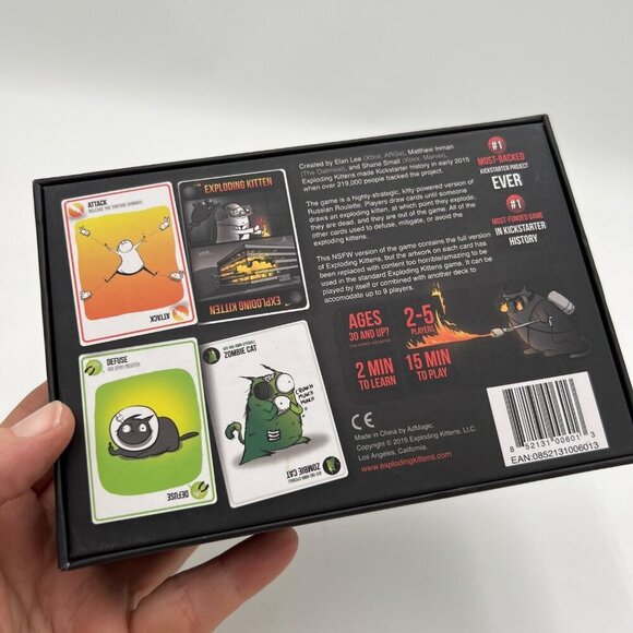 Exploding kitten card game new in box fun friends vacation beach pool lake - Picture 2 of 7